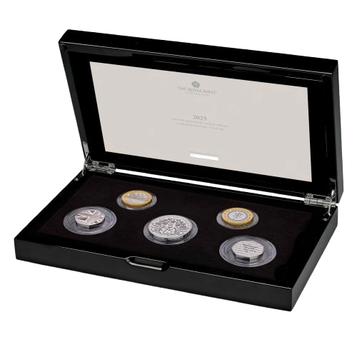 The 2023 United Kingdom Silver Proof Commemorative Coin Set