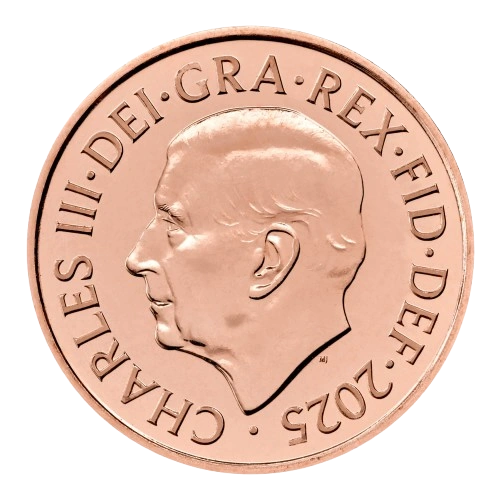 2025 1p King Charles III Obverse