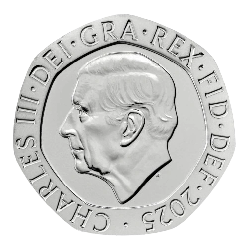 2025 20p King Charles III Obverse