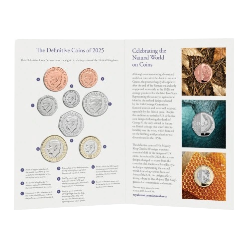 2025 UK Brilliant Uncirculated Coin Set