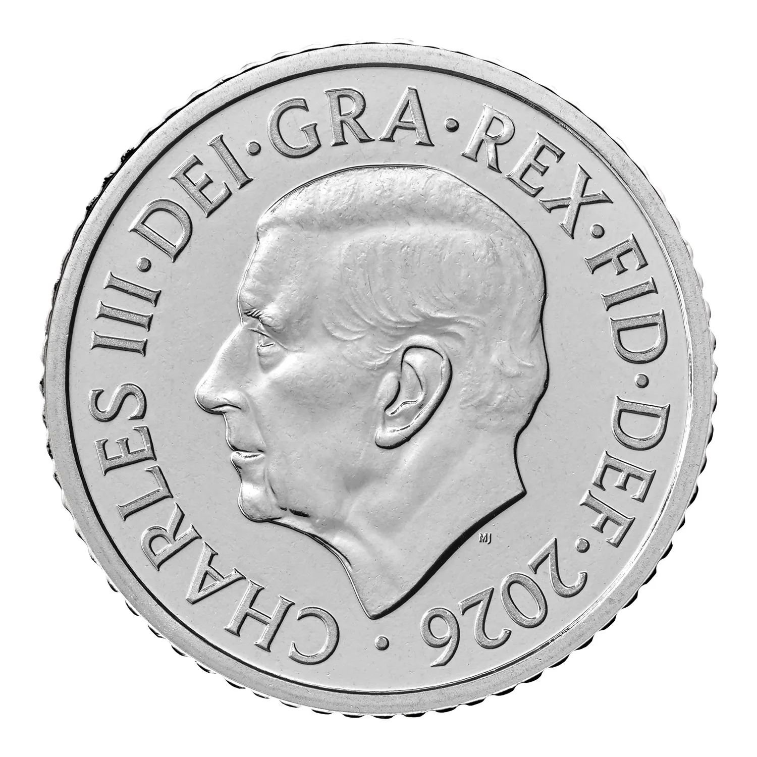 2026 5p King Charles III Obverse