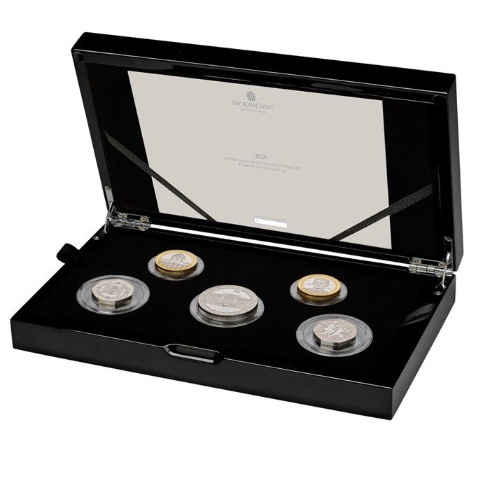 The 2024 United Kingdom Piedfort Commemorative Coin Set