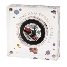 Hogwarts Express Coins 3 50p Colour Silver Proof Coin