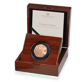 Hogwarts Express Coins 4 50p Gold Proof Coin
