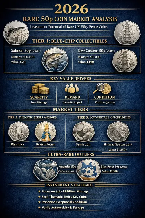 2026 Rare 50p Coin Market Analysis