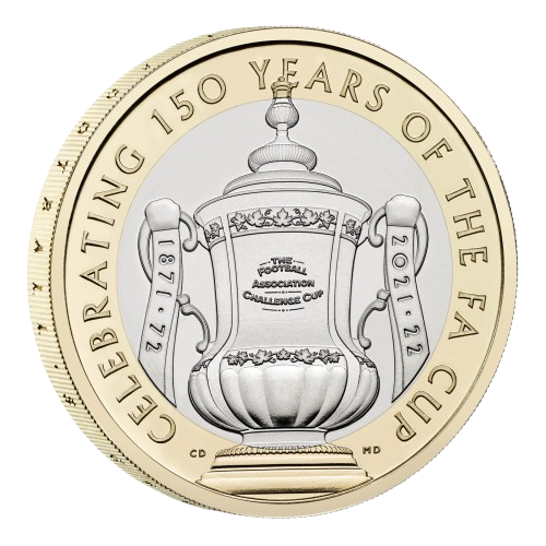 150 Years of the FA Cup £2 Coin