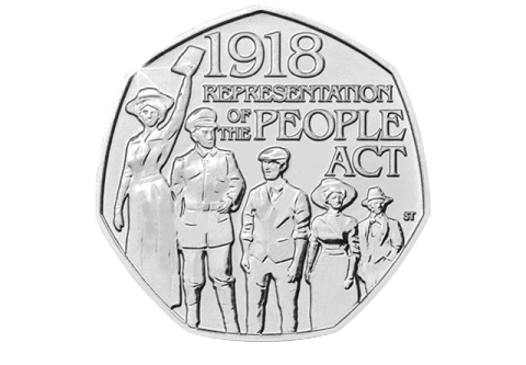 1918 Representation of the People Act 50p