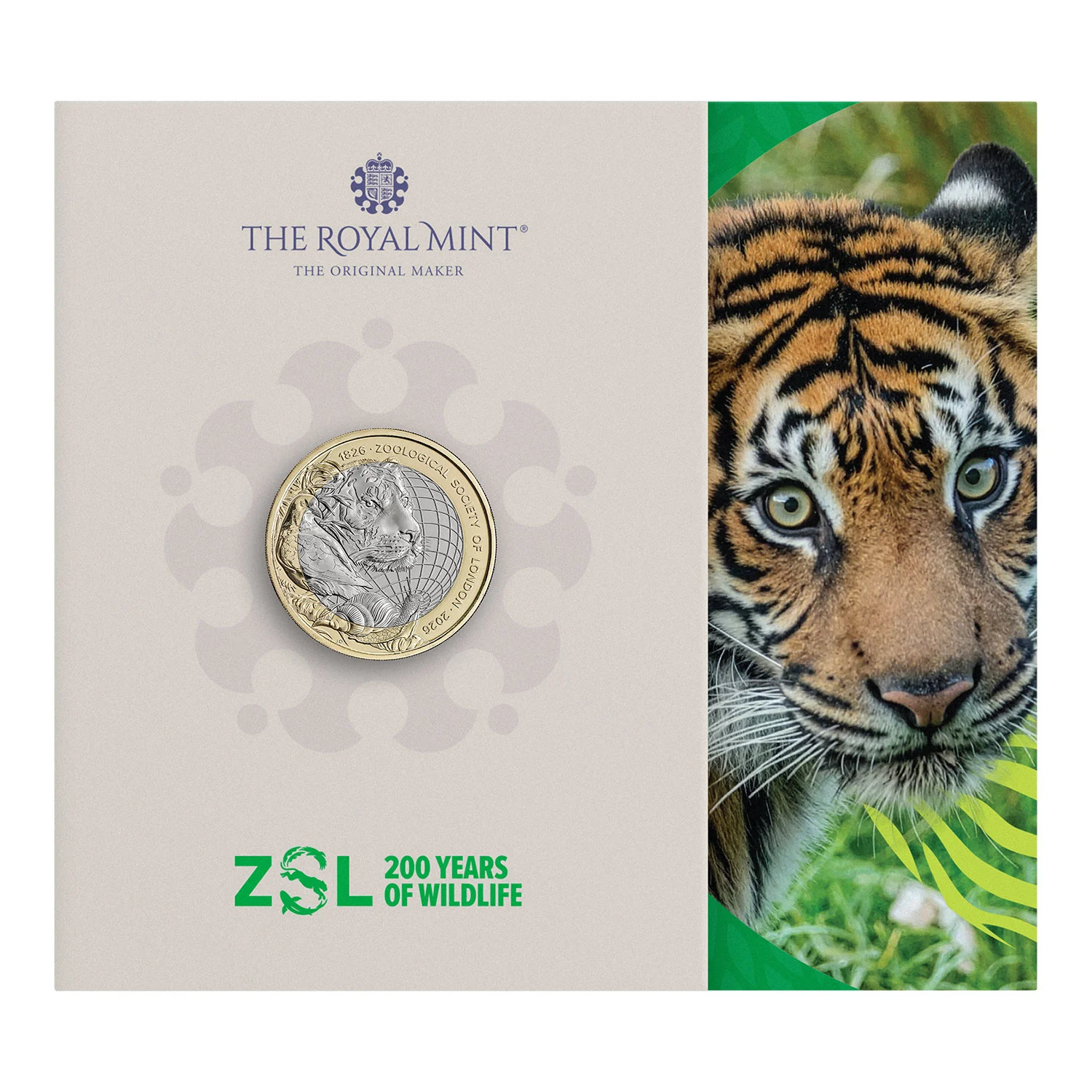 200 Years of ZSL £2 Coin