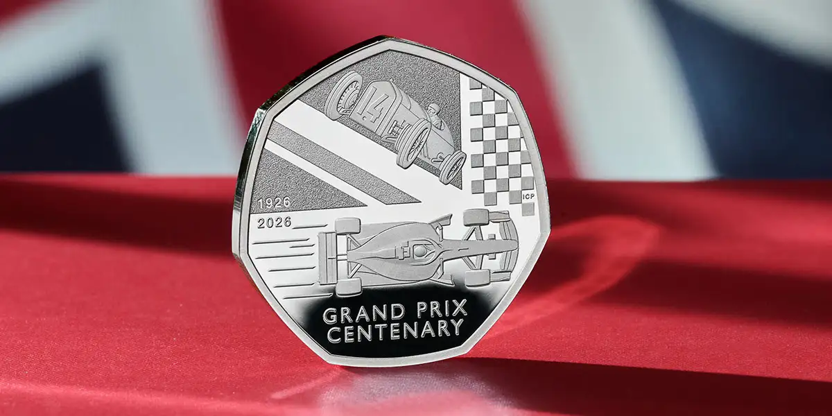 2026 British Grand Prix 50p Coin