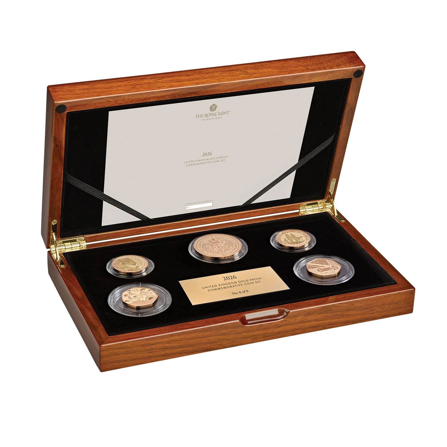 2026 Gold Proof Set - 22ct Gold Limited 52 sets