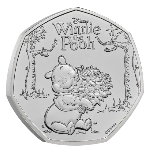 Winnie the Pooh - Kindness 2026 UK 50p Brilliant Uncirculated Coin