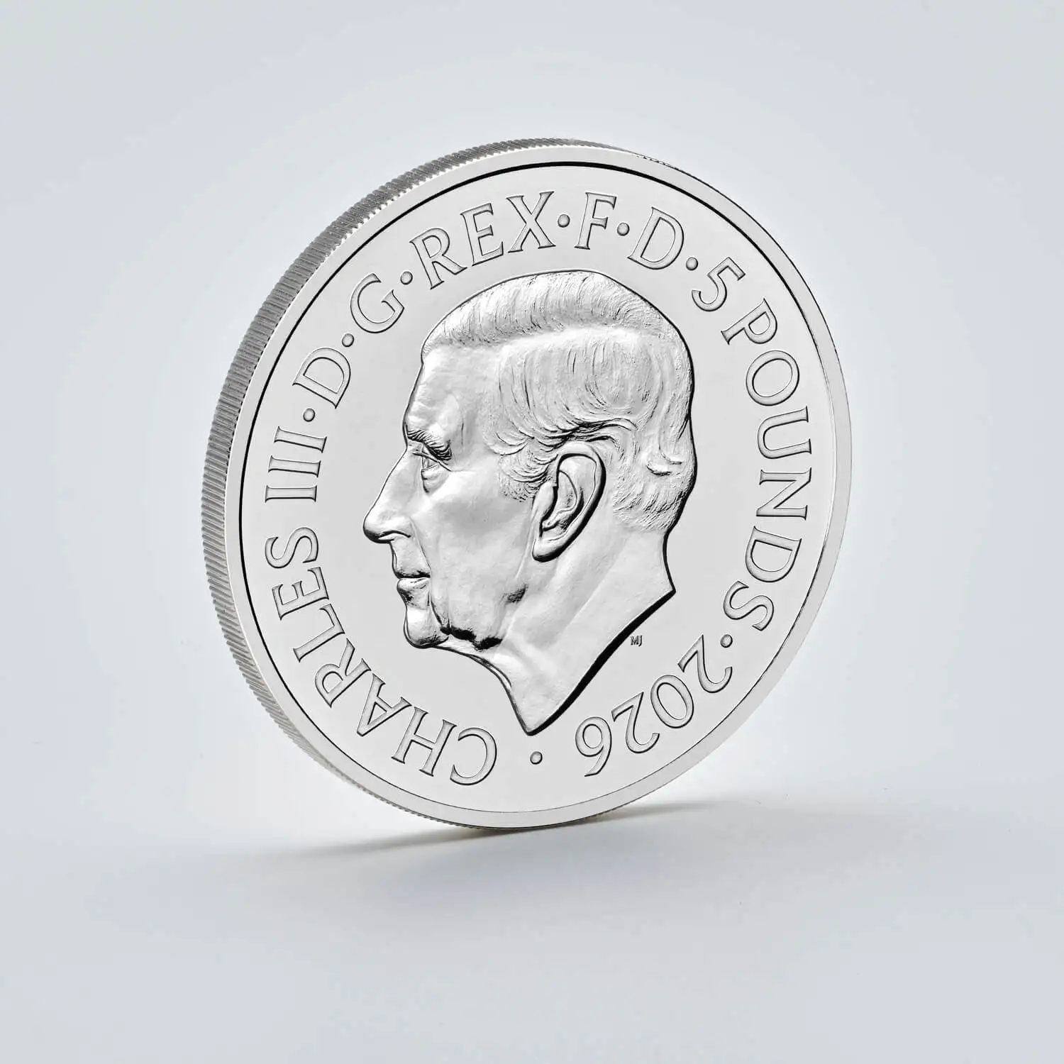 £5 Brilliant Uncirculated Obverse