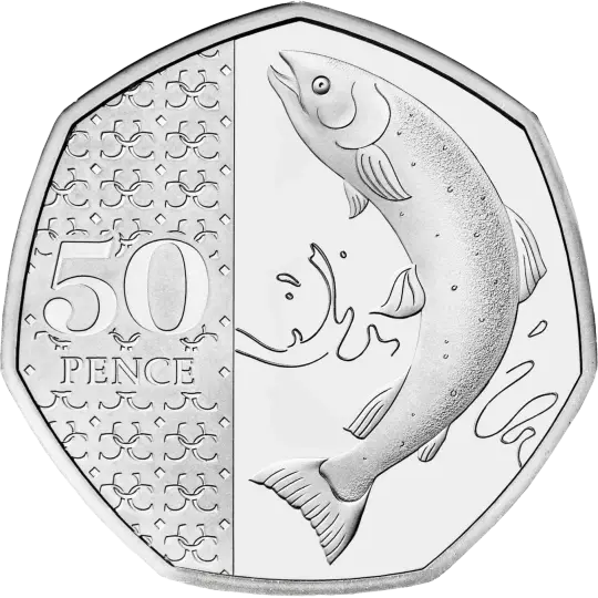 Atlantic Salmon 50p BU