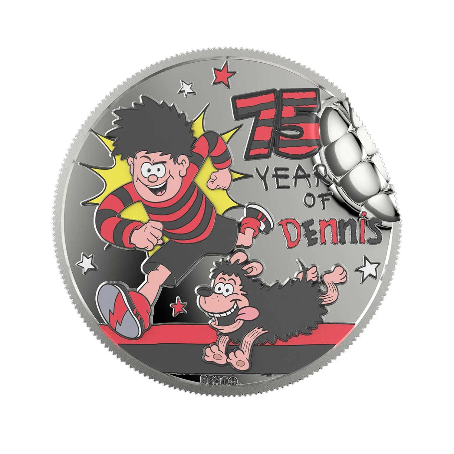 75 Years of Dennis the Menace 1kg silver proof coin