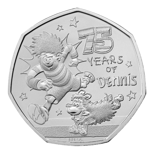 Dennis the Menace 50p Coin