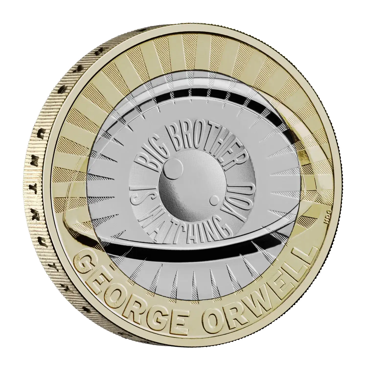 George Orwell £2 Coin