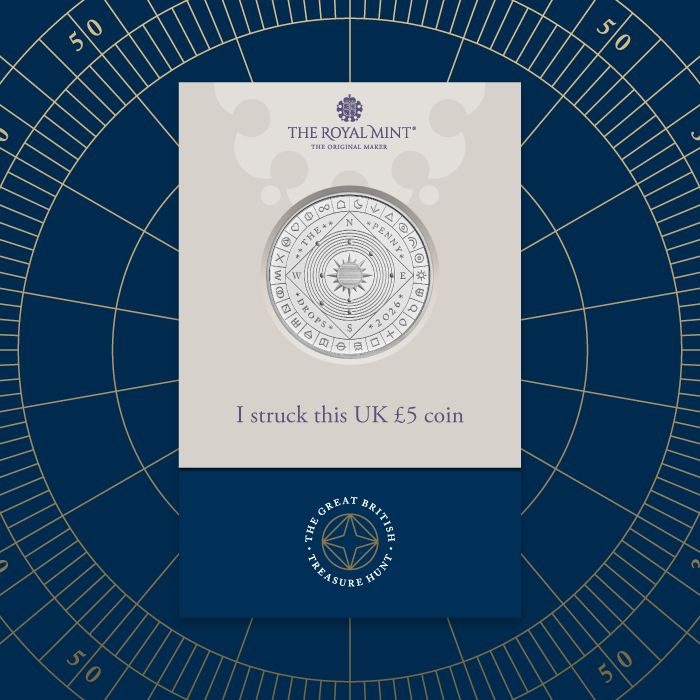 The Great British Treasure Hunt - Strike Your Own Coin