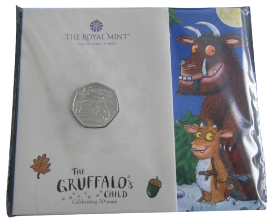 Gruffalo's Child 50p Packaging - 2024 UK 50p Coin Presentation Pack