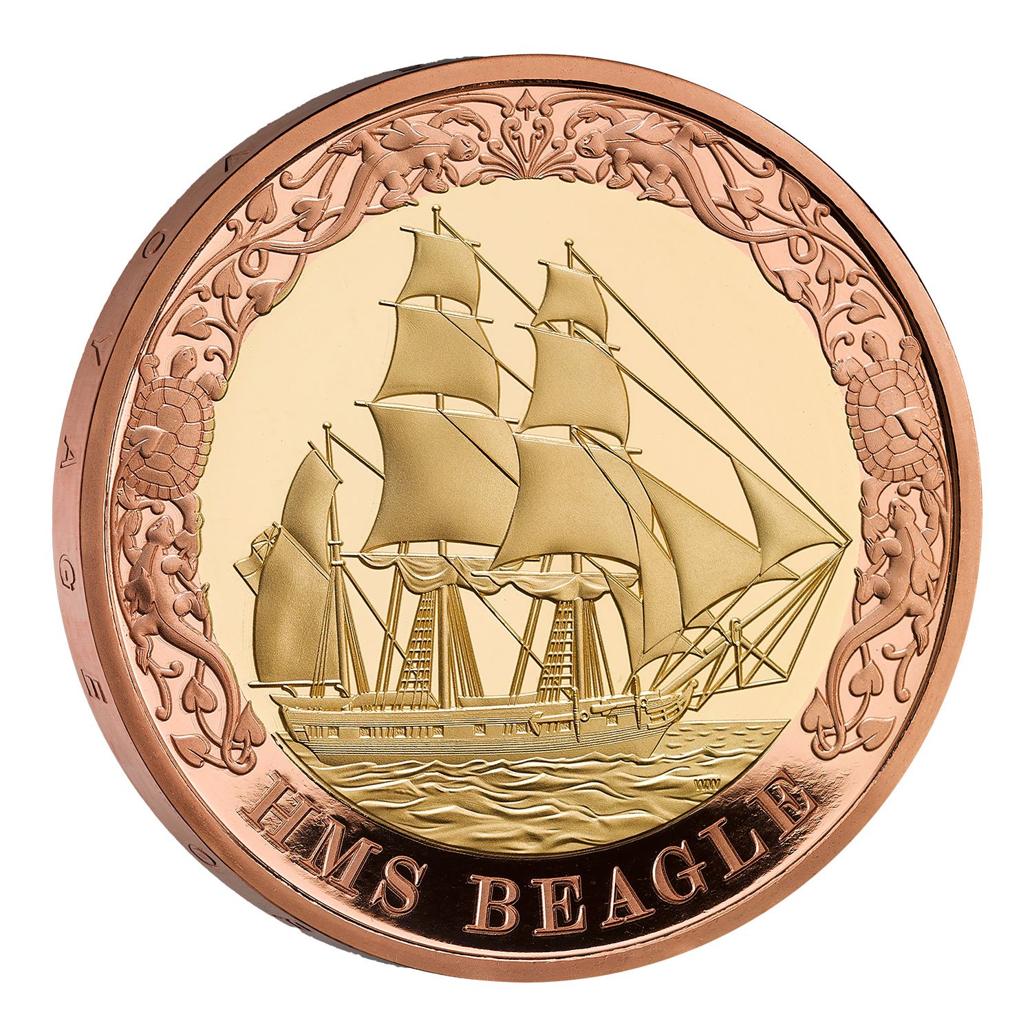 HMS Beagle 2026 Gold Proof