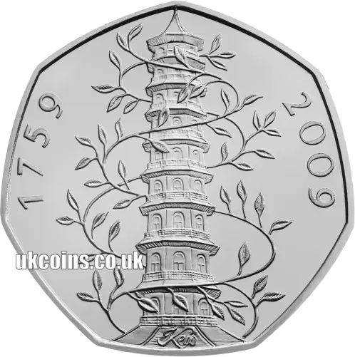 Kew Gardens 50p coin