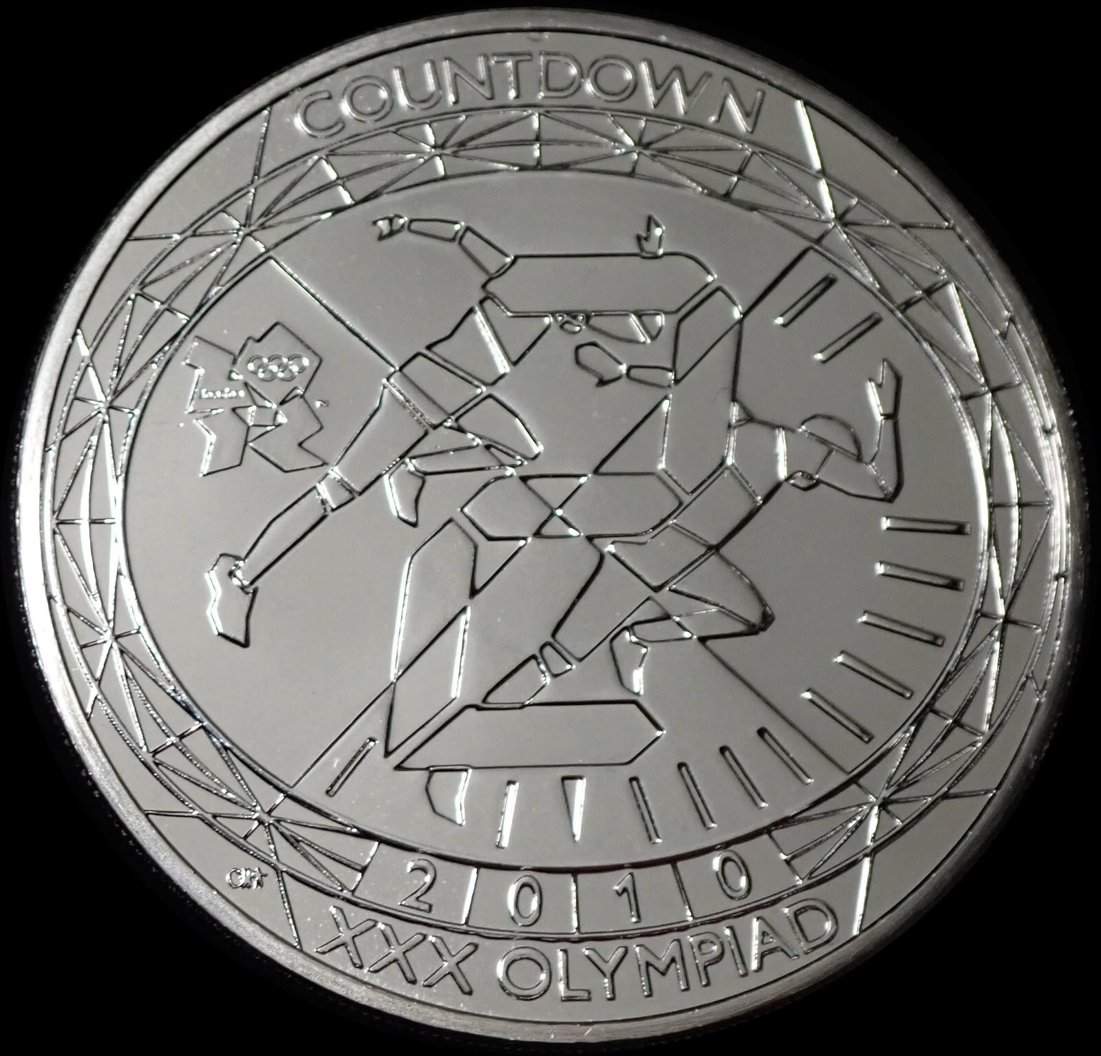 Olympic Countdown £5 Coin