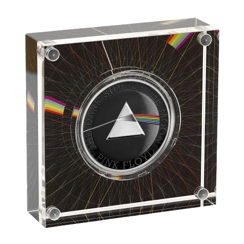 Pink Floyd 2026 UK 1oz Silver Proof Colour Coin