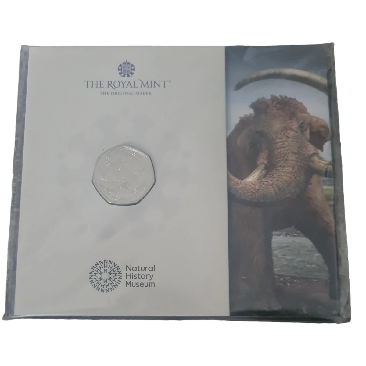 Steppe Mammoth 50p Packaging - 2024 UK 50p Coin Presentation Pack
