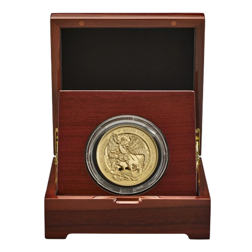 The Angel 2026 UK 2oz Gold Proof Coin Packaging - 2026 UK 2oz Coin Presentation Pack