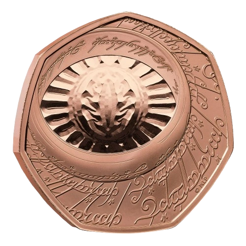 The Lord of the Rings 2026 UK 50p Gold Proof Coin