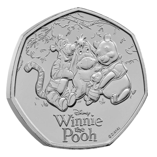 Winnie the Pooh Friendship 50p