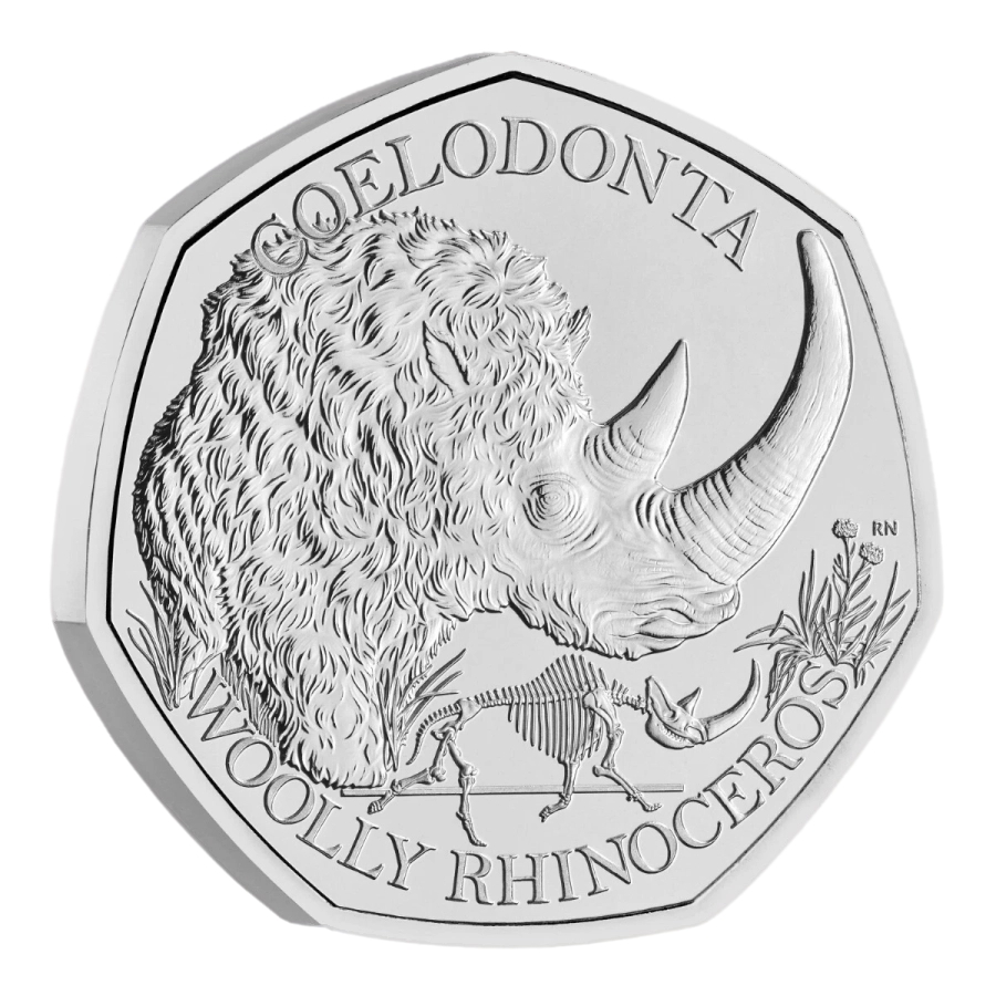Woolly Rhinoceros 50p