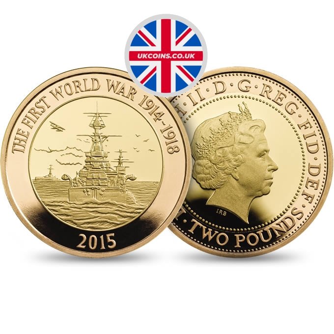 2015 Battleship Gold Coin
