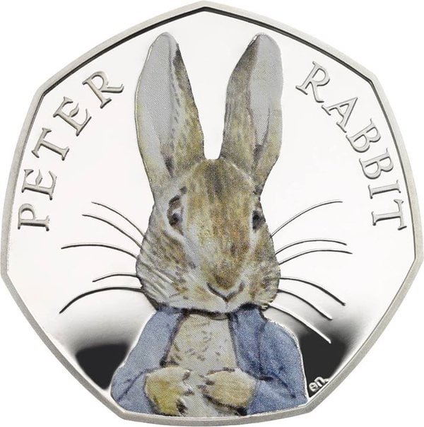 2016 Peter Rabbit 50p