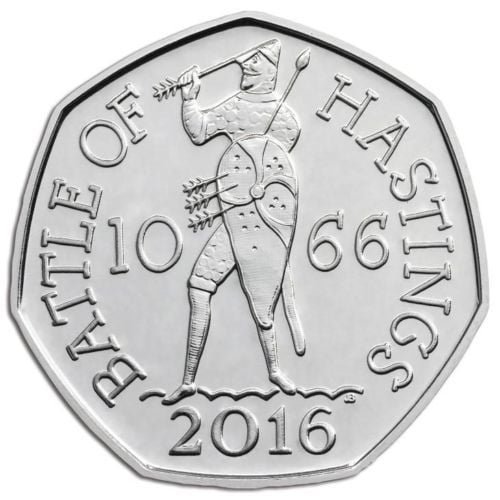 Battle of Hastings 50p