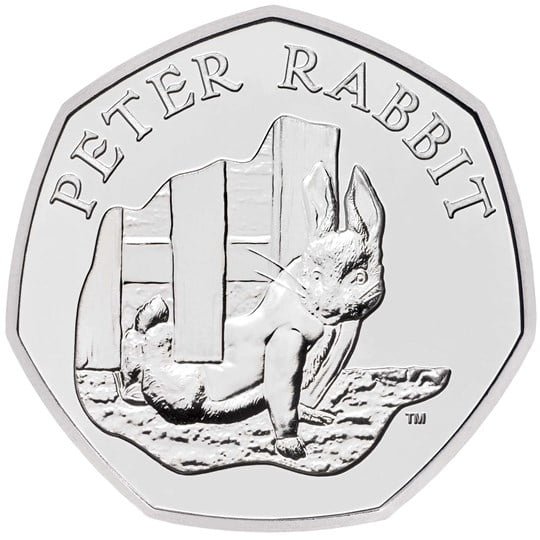 2020 Peter Rabbit 50p