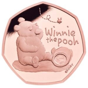 Winnie the Pooh 50p Gold Proof Coin Winnie the Pooh 50p Gold Proof Coin
