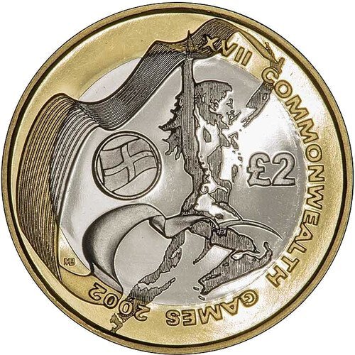 Commonwealth Games - England £2 coin