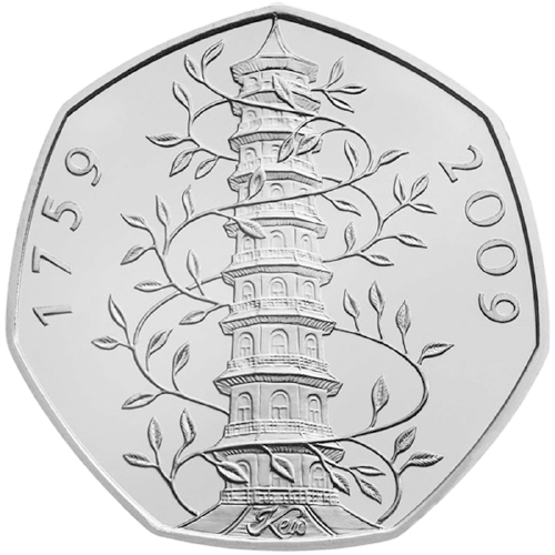 2009 Kew Gardens 50p