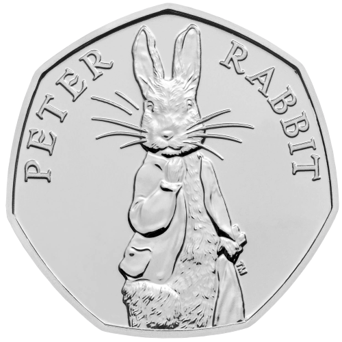 Peter Rabbit 50p 2019