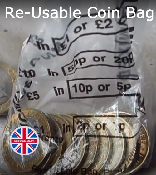 Re-Usable Coin Bag