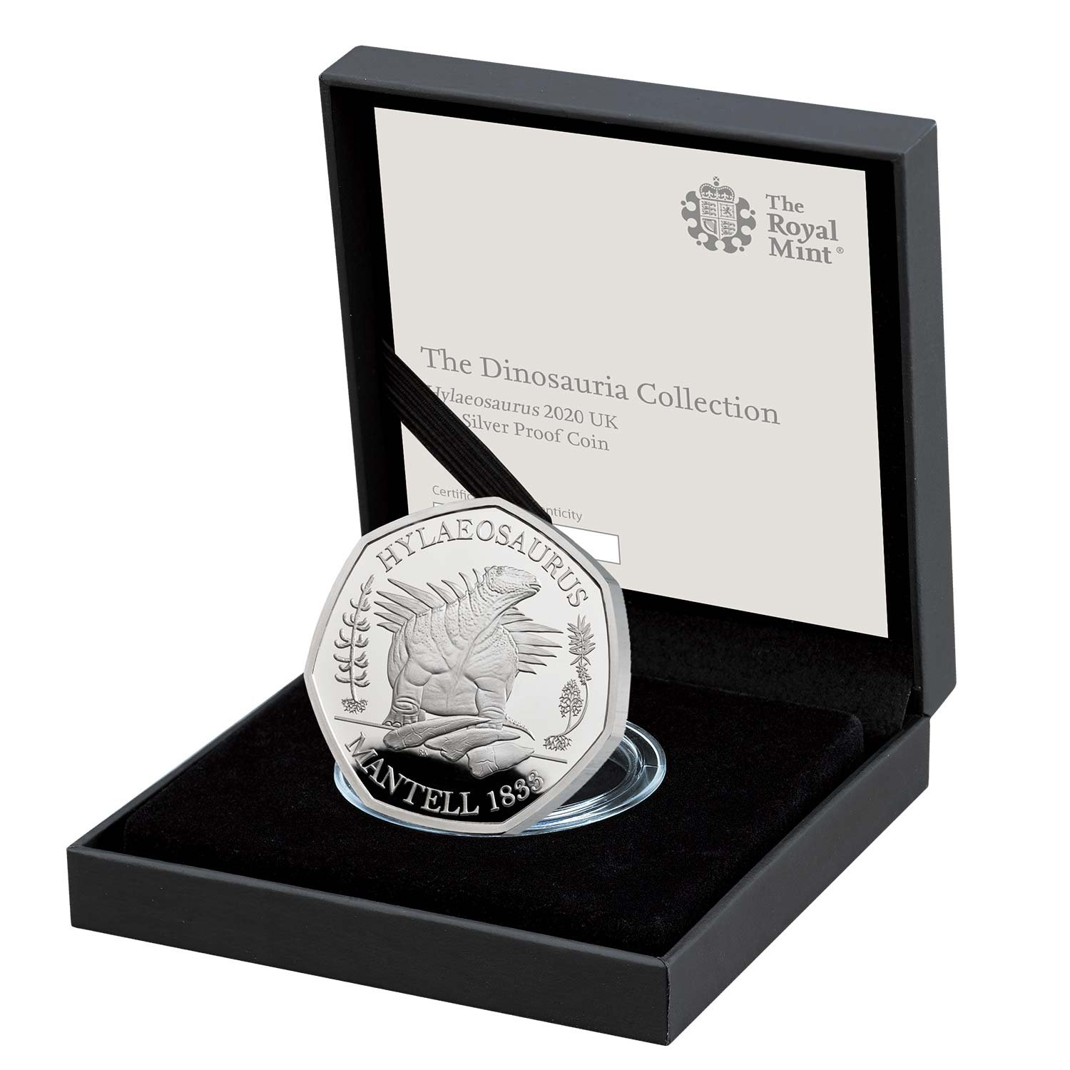 Hylaeosaurus 50p Silver Coin Hylaeosaurus 50p Silver coin