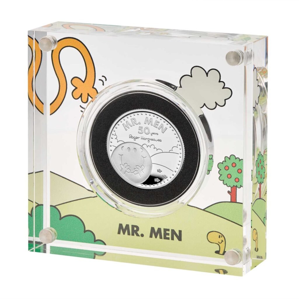 Mr. Happy Half-Ounce Silver Coin 1 Mr. Happy Half-Ounce Silver Coin