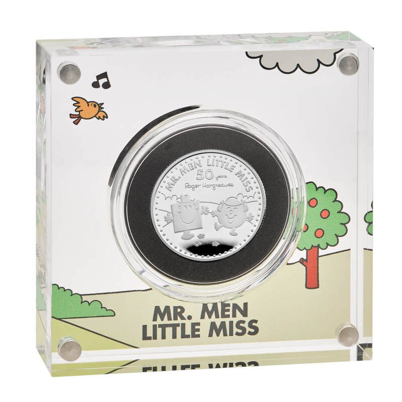 Mr. Strong & Little Miss Giggles Half-Ounce Silver Proof Mr. Strong & Little Miss Giggles Half-Ounce Silver Proof