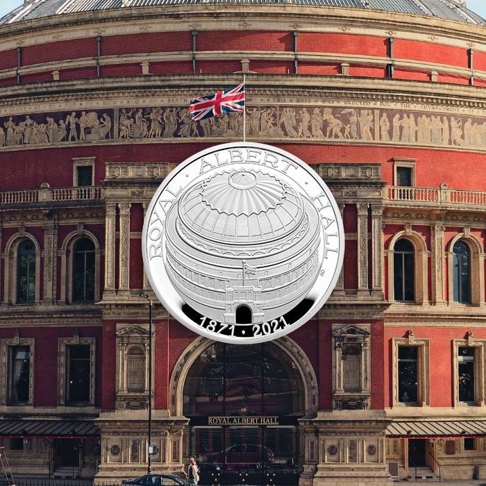 Royal Albert Hall £5 Coin 19 Royal Albert Hall