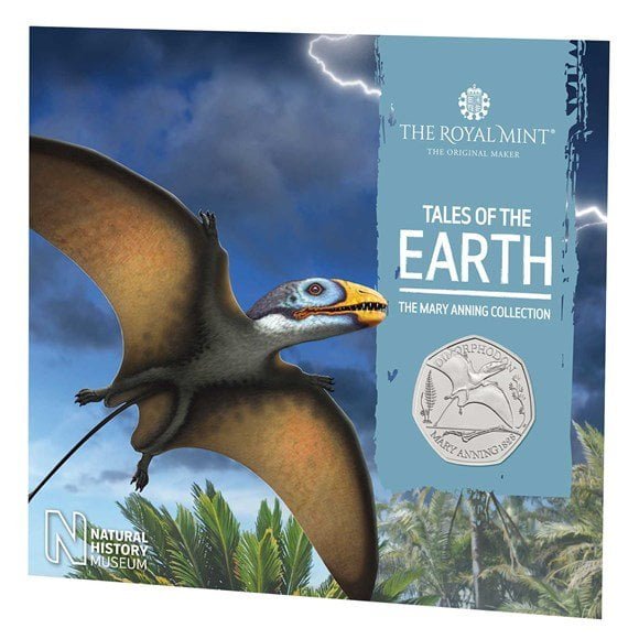 Dimorphodon 2021 UK Brilliant Uncirculated 50p Coin Dimorphodon 2021 UK Brilliant Uncirculated 50p Coin