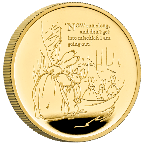 Peter Rabbit 2021 One Ounce Gold Proof Coin Peter Rabbit 2021 One Ounce Gold Proof Coin