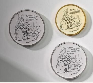 2021 Peter Rabbit Coins 16 Peter Rabbit Coin