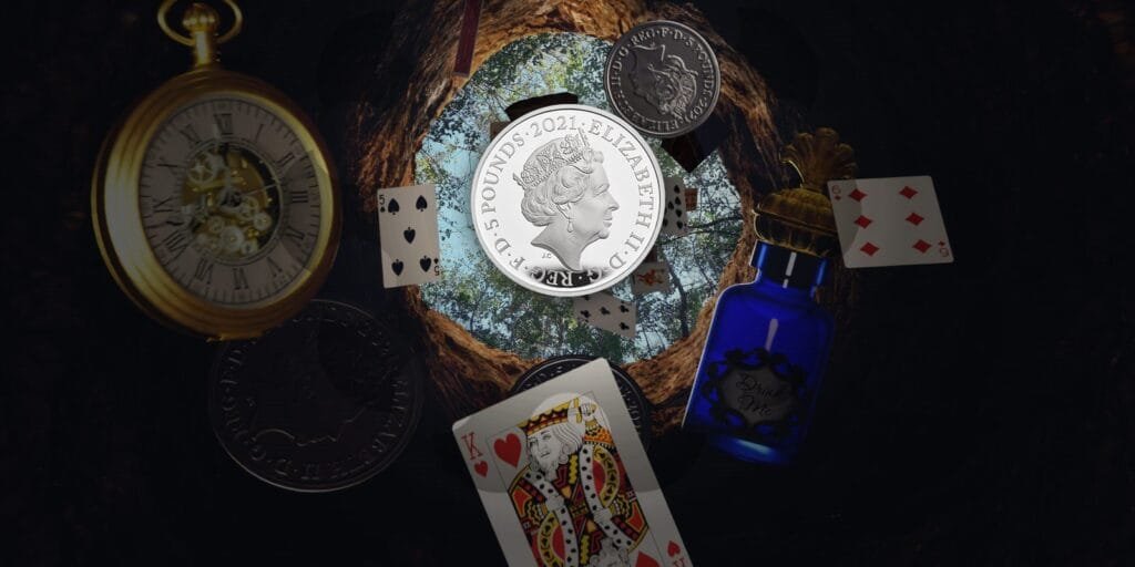 Alice In Wonderland Coins Alice In Wonderland Coins
