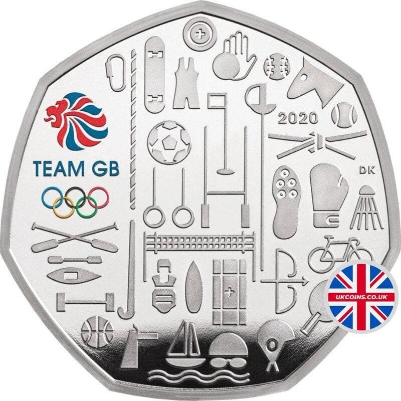 2021 Team GB 50p