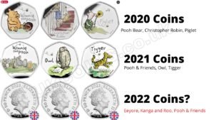 2022 Winnie the Pooh Coins